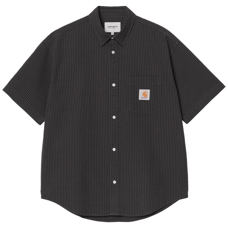 Carhartt WIP Toland Button-Up Shirt – Stripe Black Small