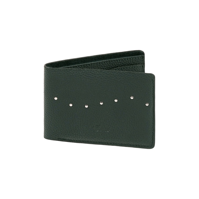 Dime Studded Bifold Wallet – Forest