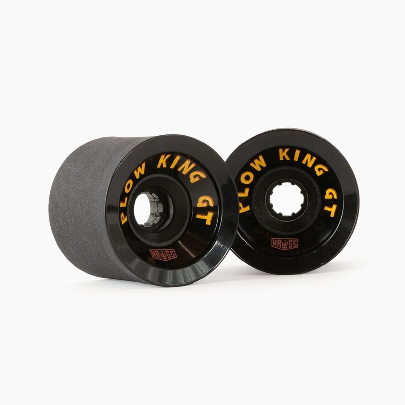 Hawgs Plow King GT Wheels 74mm 76a – Black (Set of 4)