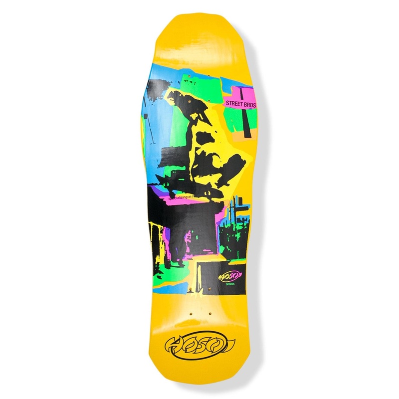 HOSOI DECK – POP ART 87 YELLOW (10″) 10″