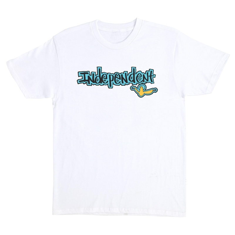 INDEPENDENT GONZ BAR T-SHIRT WHITE MEDIUM