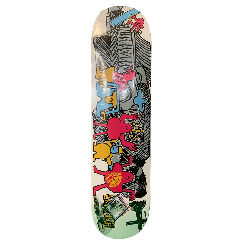 Krooked Mark Gonzales Landscape Art 7.75″ Classic Skateboard Deck