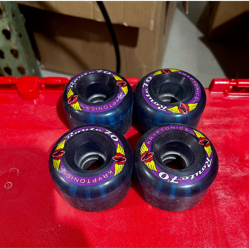 Kryptonics Route 70mm 78a Floor Model Wheels – Blue (4pk)