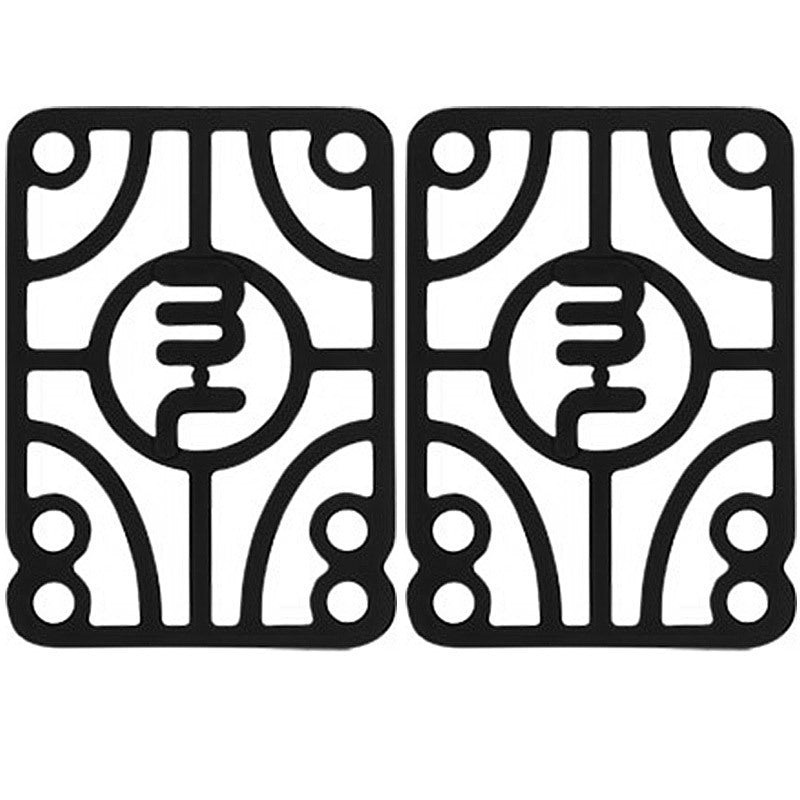 Mini Logo Riser Pads 1/4 – Black (Set of 2)