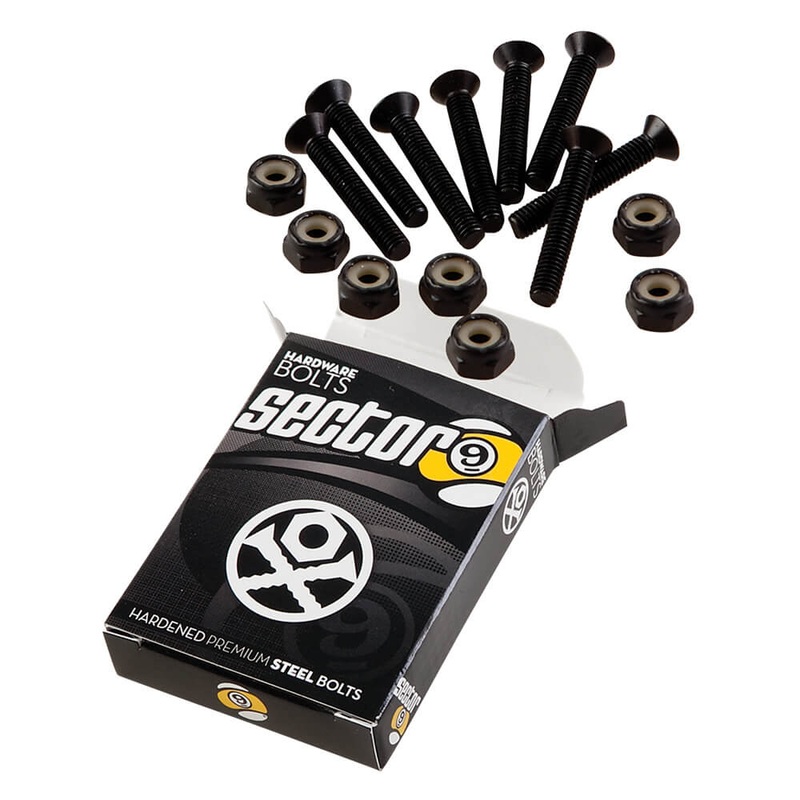 Sector 9 Skate Hardware 1-1/2″ Phillips – Black