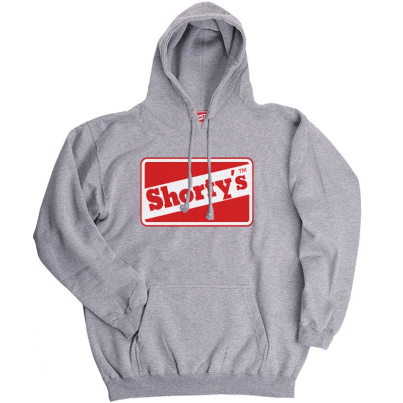 SHORTYS HOODY – OG LOGO GREY LARGE