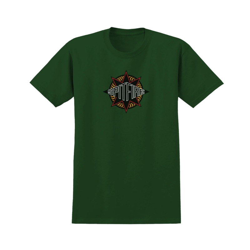 Spitfire – Sure Shot Green – XL – T-Shirt Extra Large