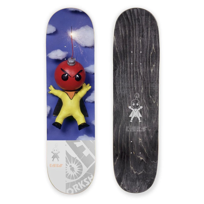 Alien Workshop Bomb Man KTC Mache Skateboard Deck – 7.875 QuickSlick