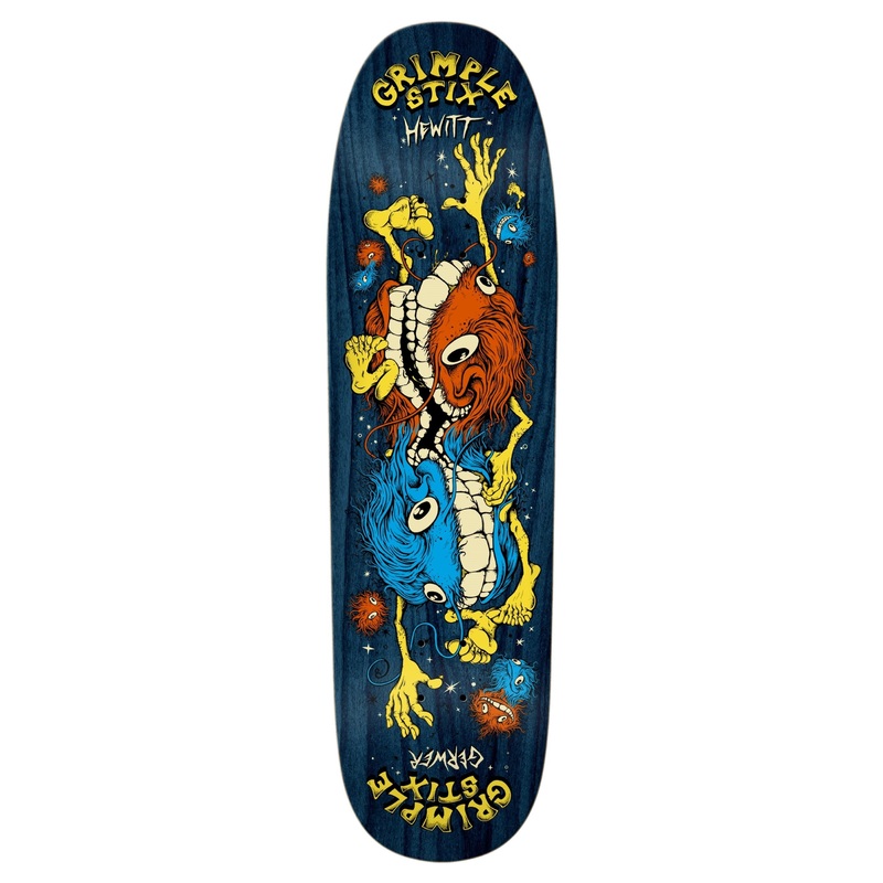 ANTIHERO DECK – GRIMPLE STIX CONJOINED TWINS (9″) 9″