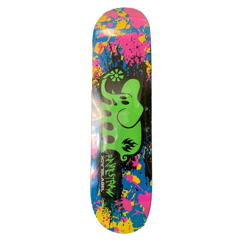 Black Label Pat Rakestraw Elephant Logo Paints 8.1″ Classic Skateboard Deck