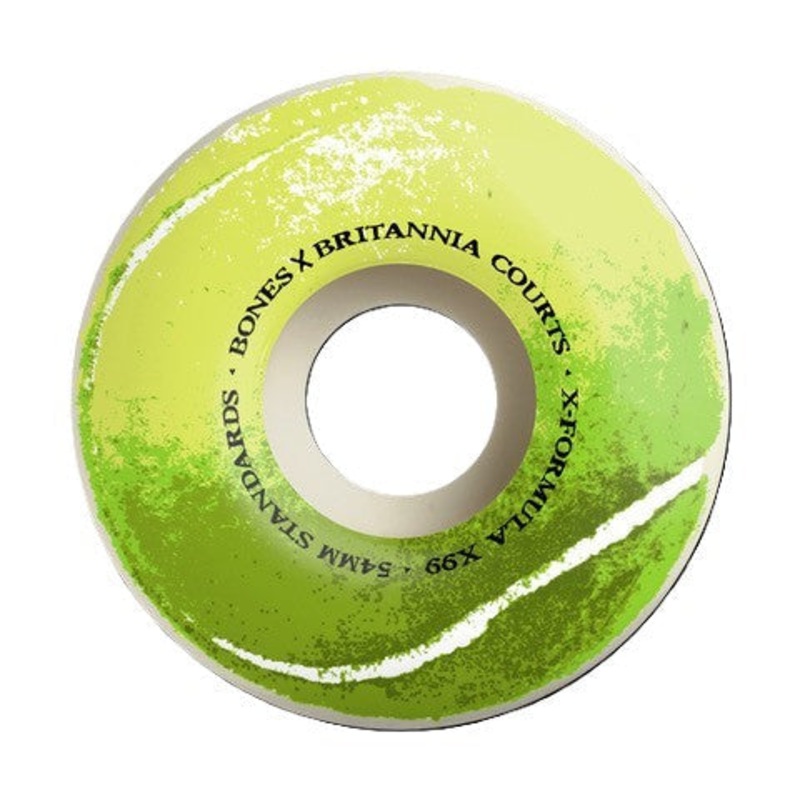 BONES WHEELS X-FORMULA BRITANNIA COURTS V1 99A (54MM) 54MM