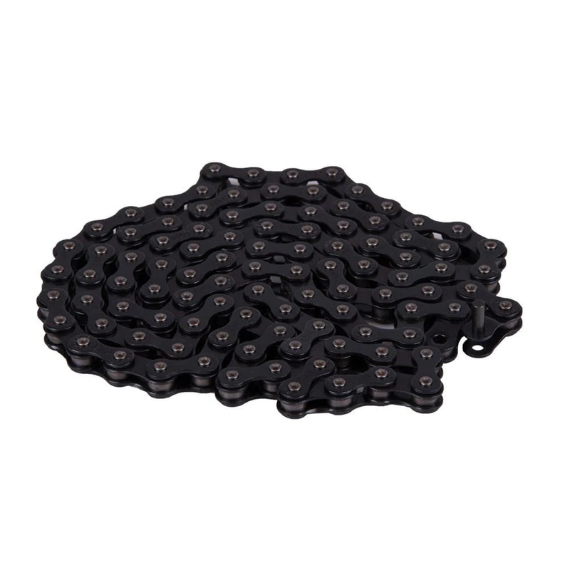 Cult BMX Chain 510 Stamped Logo – Black