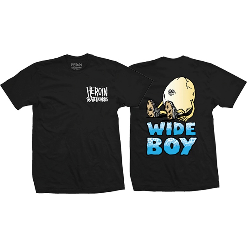 HEROIN WIDE BOY SS BLK S