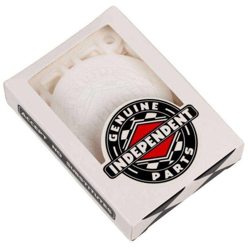 Independent Genuine Parts Risers Pk/2 White 1/4