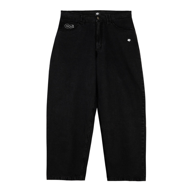 MAGENTA OG DENIM PANTS BLACK/BLACK MEDIUM