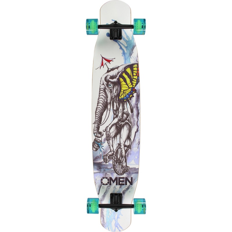 Omen Chaos Theory Longboard Complete – 9.5″