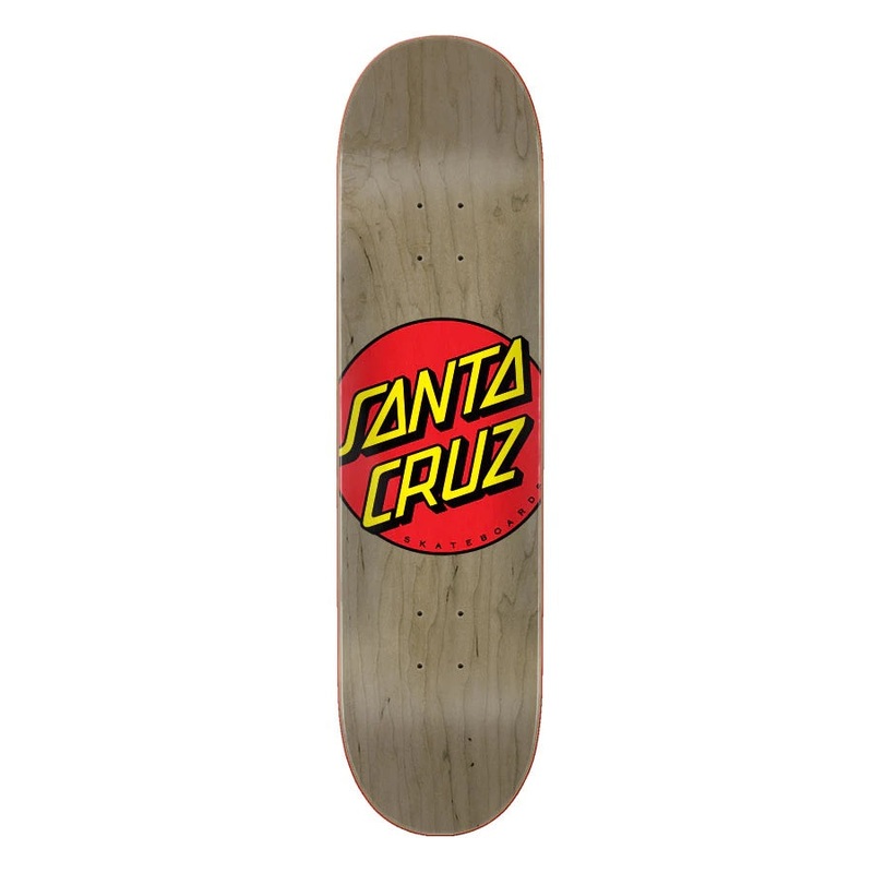 Santa Cruz Classic Dot Skateboard Deck – 8.375