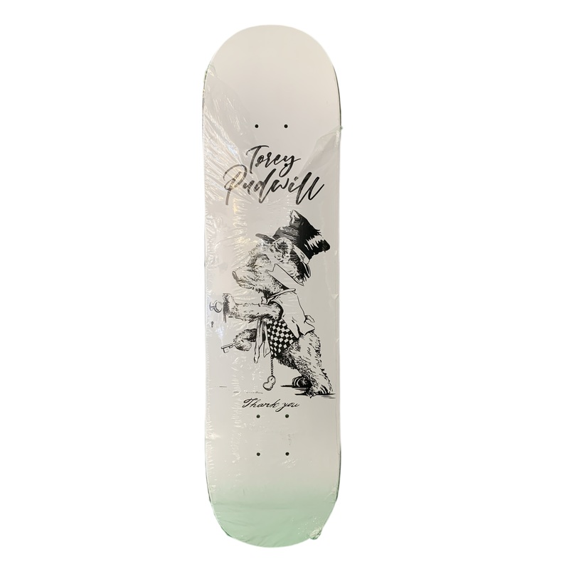 Thank You Torey Pudwill Tipsy Bear 7.75″ Classic Skateboard Deck