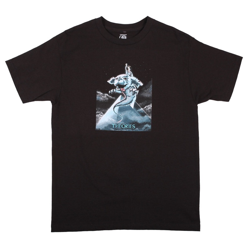 THEORIES LUCKDRAGON TEE BLACK SMALL