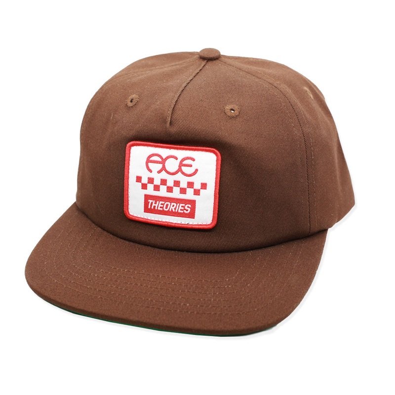 THEORIES X ACE STAMP SNAPBACK CHOCOLATE