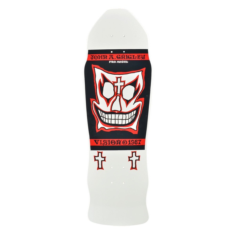 VISION DECK – GRIGLEY I WHITE (9.5″) 9.5″