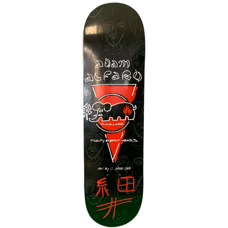 Black Label Adam Alfaro Christian Hosoi Guest Artist 8.1″ Classic Skateboard Deck