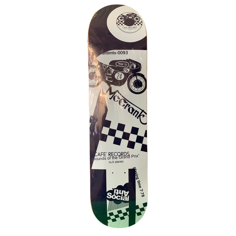 Girl Rick McCrank 45 Series Blue 7.75 Classic Skateboard Deck