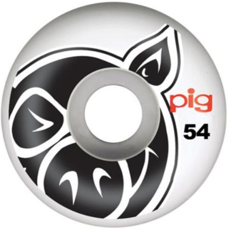 PIG WHEELS – STANDARD ROUND CUT PROLINE WHITE (51MM/52MM/53MM/54MM/55MM) 52MM