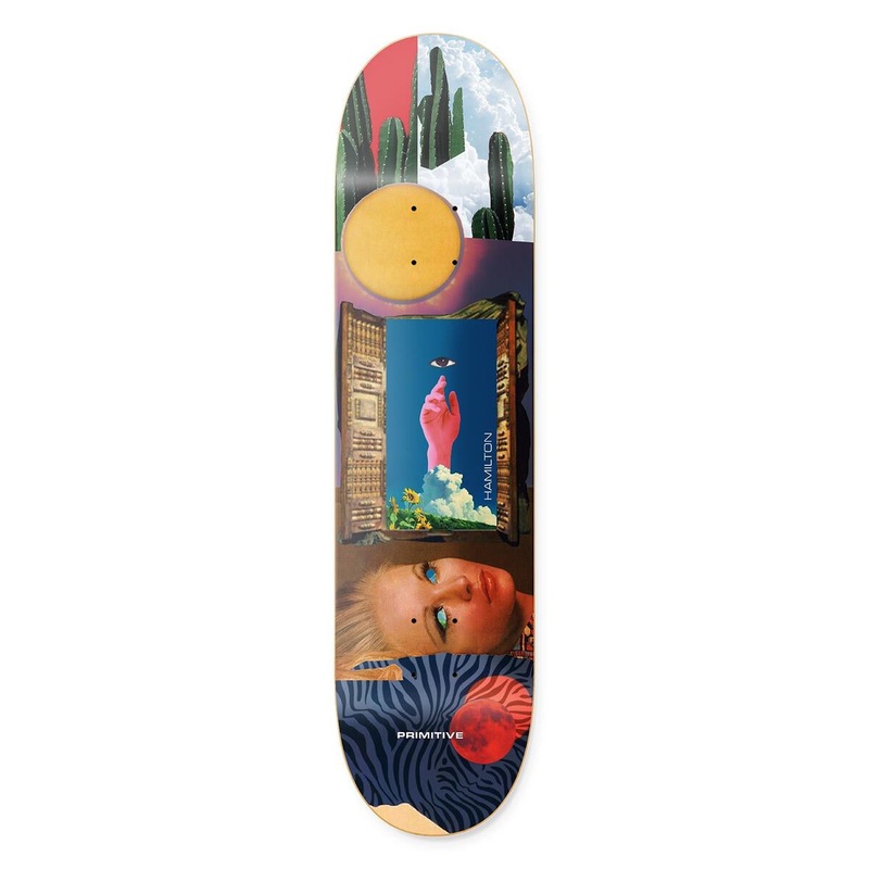 Primitive Hamilton Secret Garden 8″ Skateboard Deck