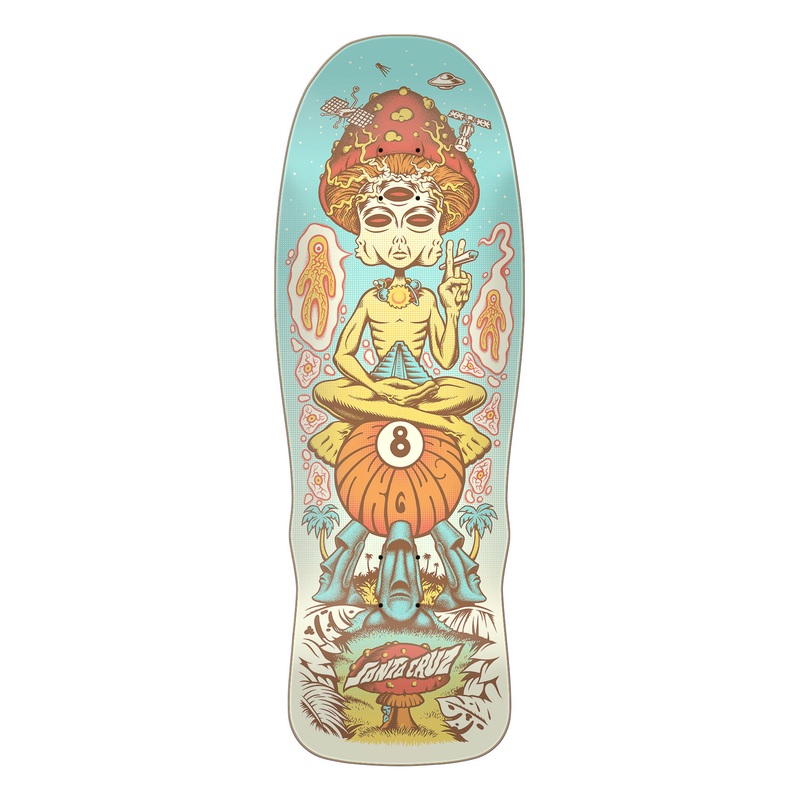 SANTA CRUZ DECK WINKOWSKI SPACED OUT *NEW SHAPE* (10.35″) 10.35″