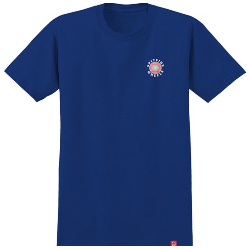 SPITFIRE OG CLASSIC FILL YOUTH SS T-SHIRT ROYAL Y SMALL