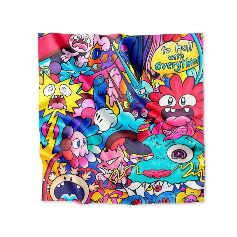 To Hell With Everything (Silk Scarf)