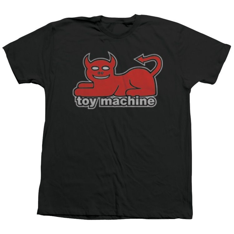 TOY MACHINE DEVIL CAT TEE BLACK (YOUTH) YOUTH SMALL