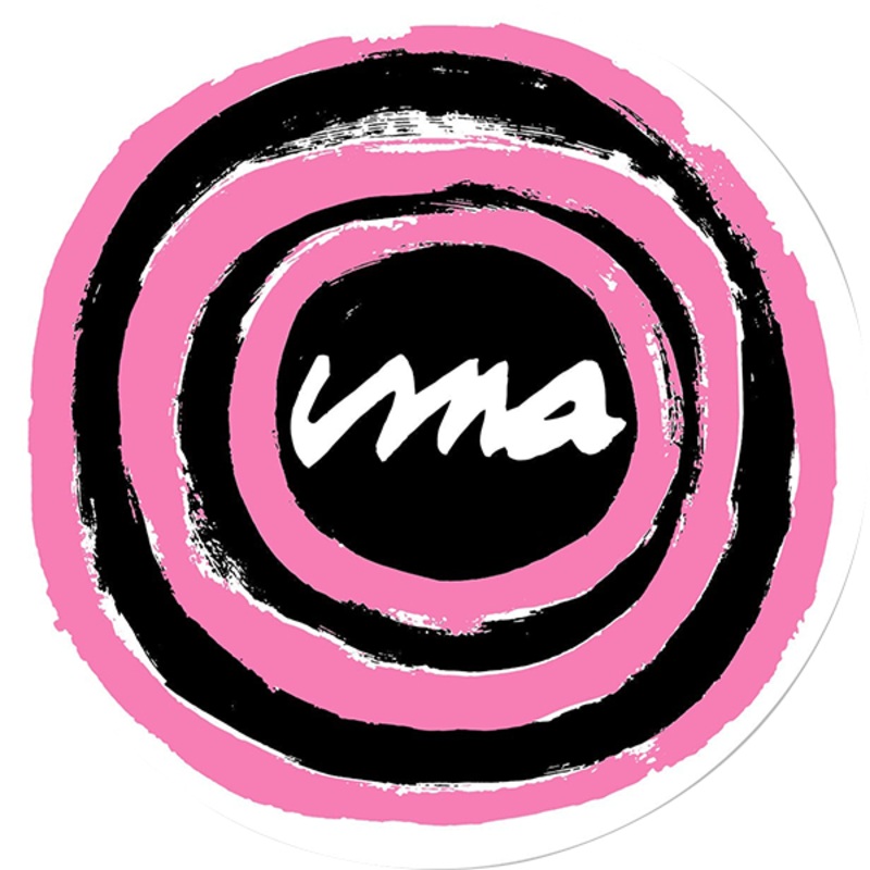 UMAVERSE PELKA BULLSEYE 5 STICKER /PNK BLK