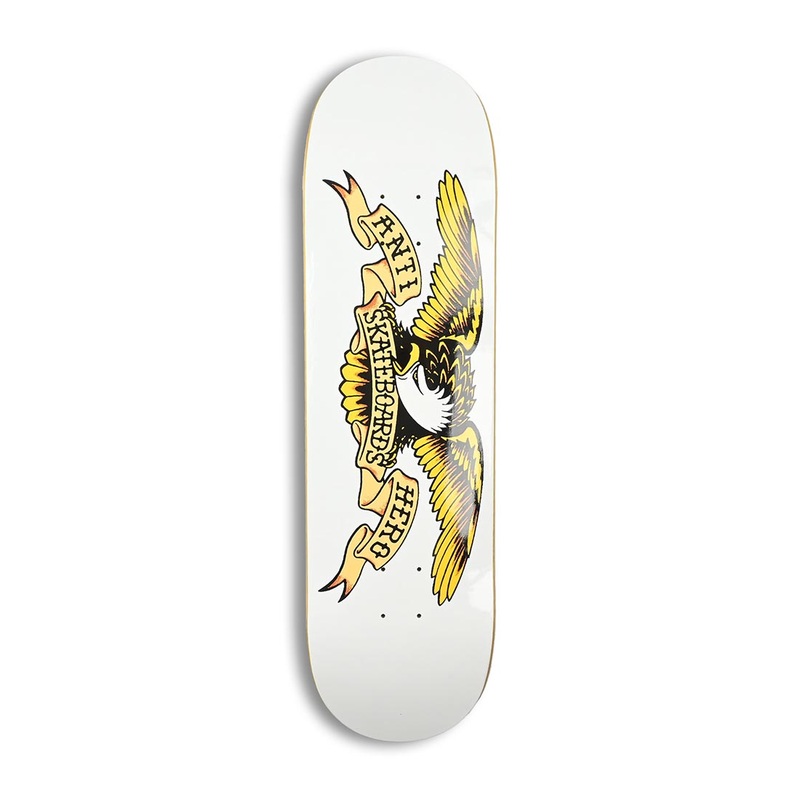 Anti-Hero Classic Eagle White 8.75″