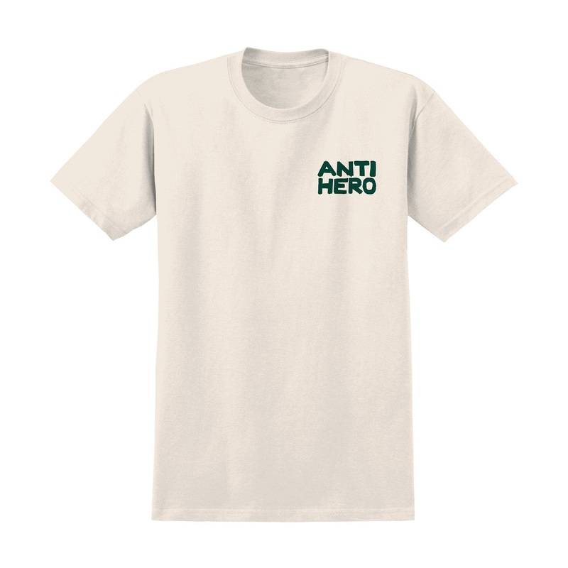 Antihero Fish Bowl T-Shirt S Cream/Multi