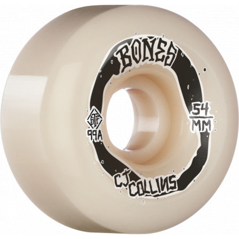 BONES STF WHEEL – COLLINS SWIRKLE V6 WIDECUT 99A (54MM) 54MM