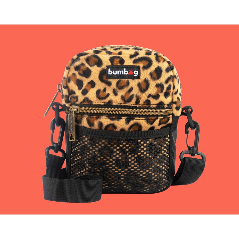 BUMBAG FURRY FRIENDS COMPACT SHOULDER BAG – CHEETAH