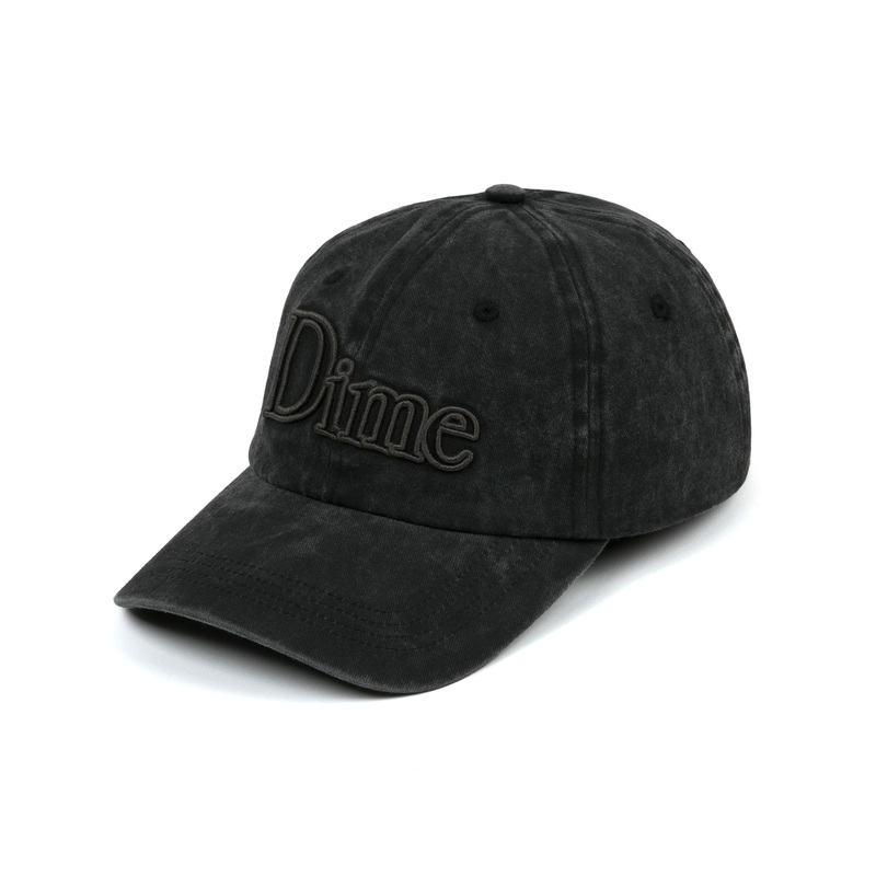 Dime Classic 3D Cap – Black Washed