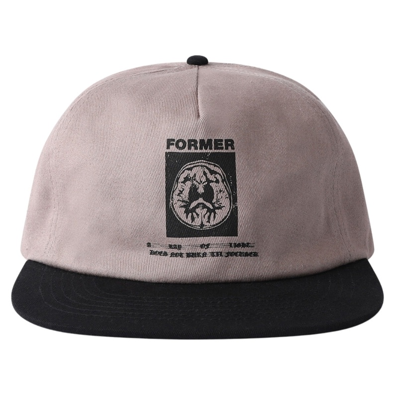 FORMER BRAINSCAN SNAPBACK BLACK/MUSHROOM