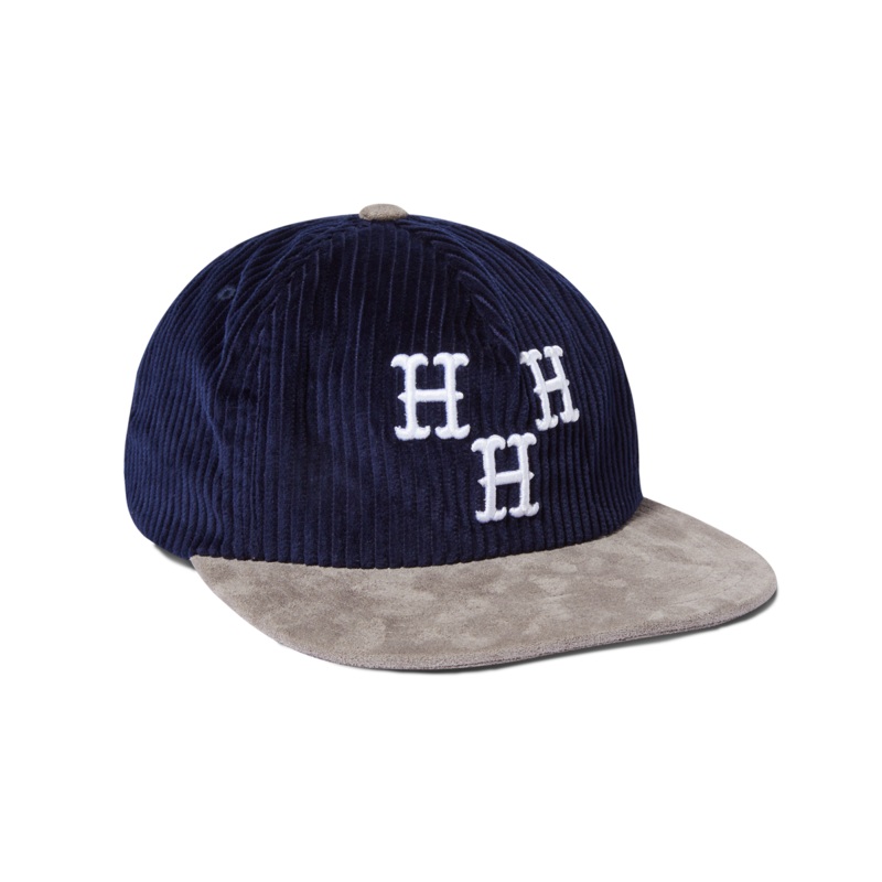 HUF TRICK SNAPBACK NAVY