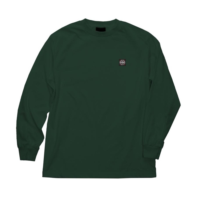 INDEPENDENT L/S T-SHIRT BTG RTB BOMBERS FOREST GREEN SMALL