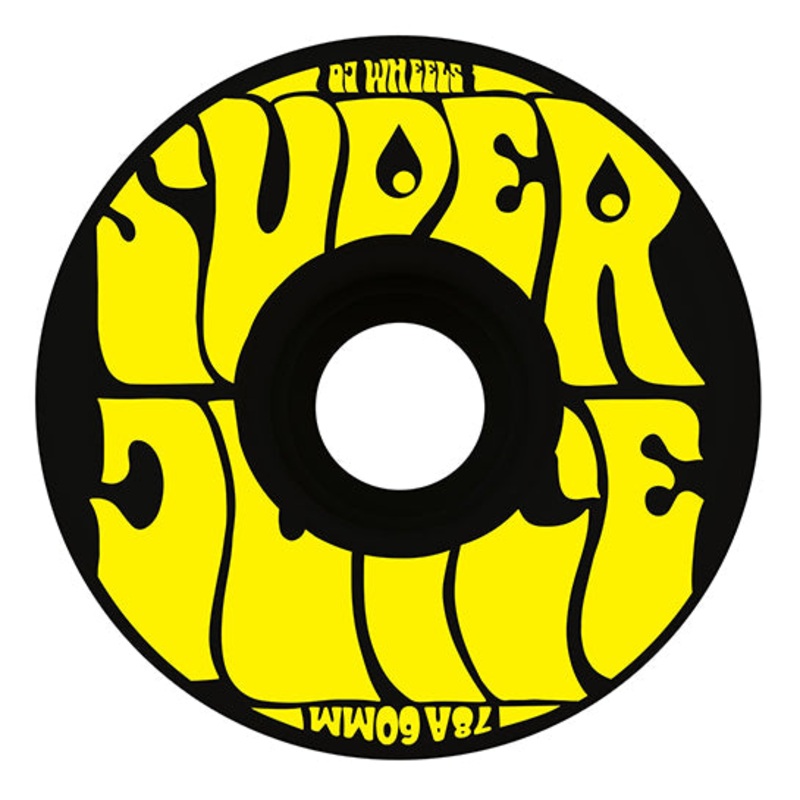 OJ WHEELS SUPER JUICE BLACK 78A (60MM) 60MM