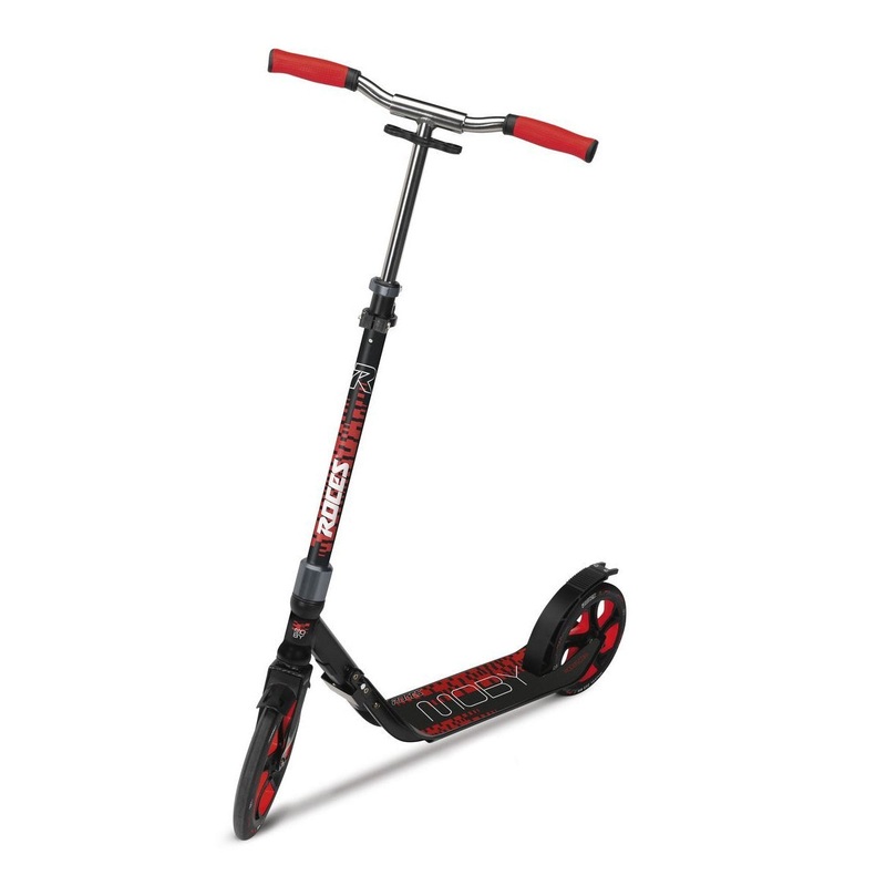 Roces Moby 250mm Complete Pro Scooter – Black/Red