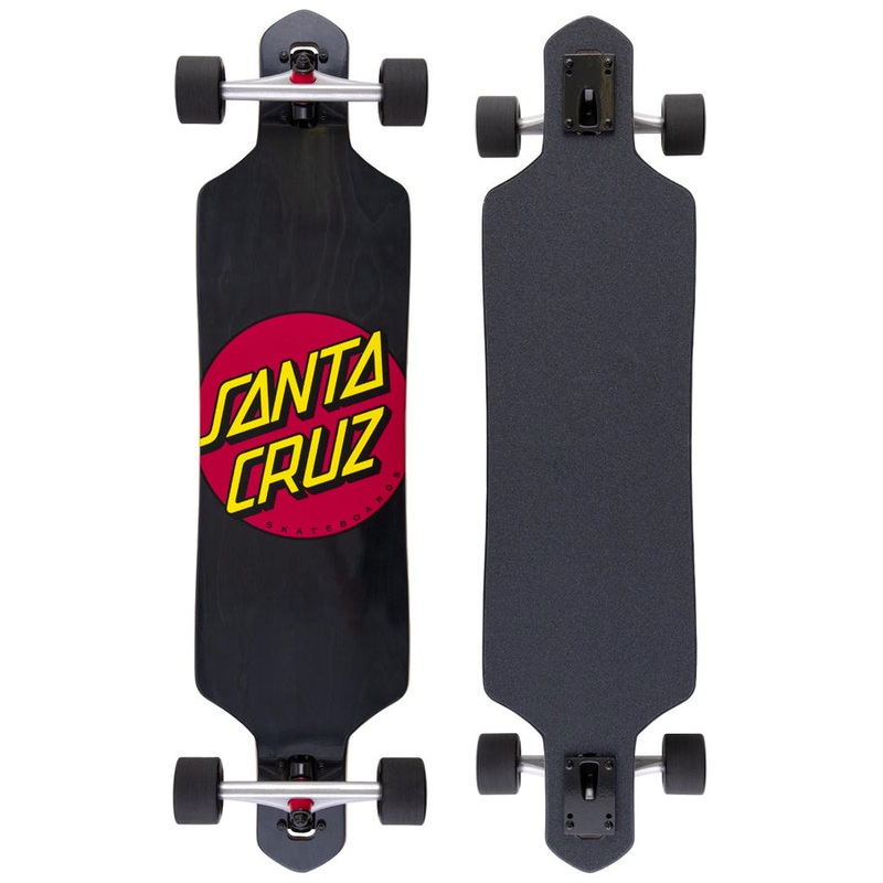 Santa Cruz 9″ Classic Dot Drop Through Longboard