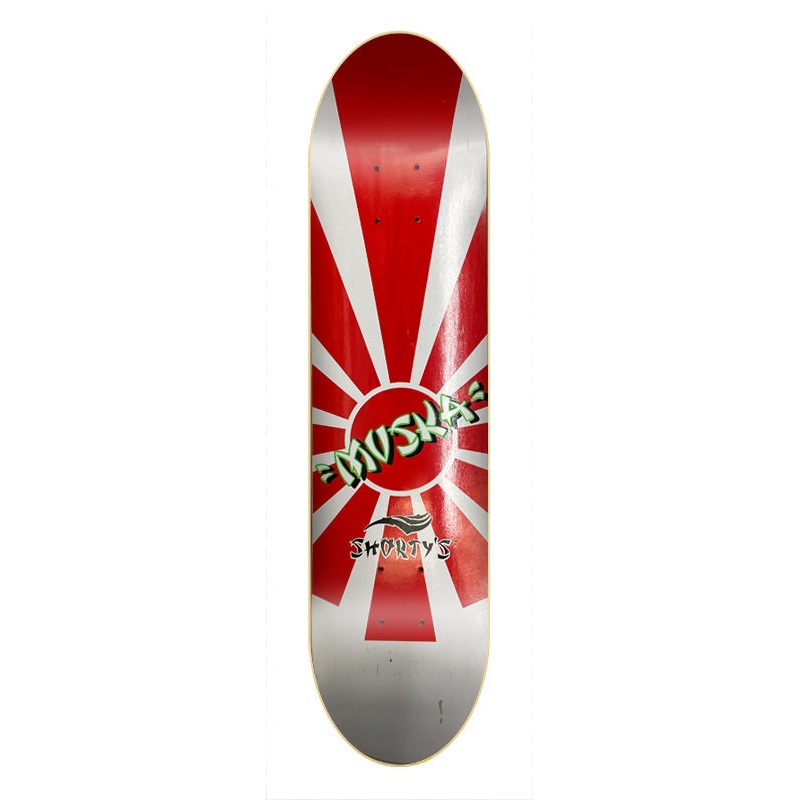 SHORTYS DECK MUSKA SUN RED (8.25″) 8.25″