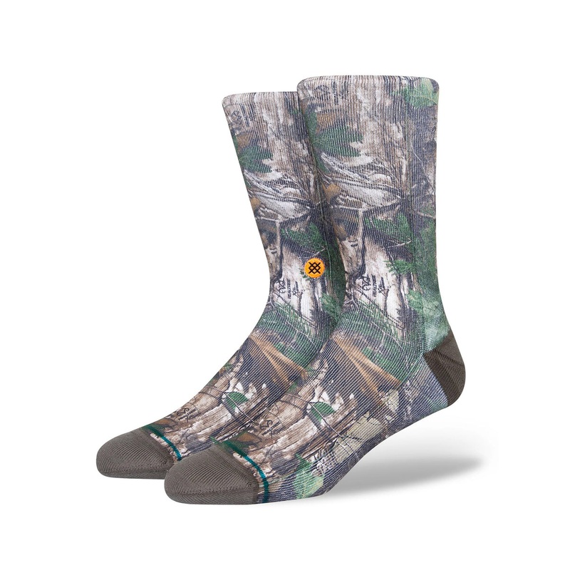 STANCE SOCKS REAL TREE XTRA CAMO MEDIUM