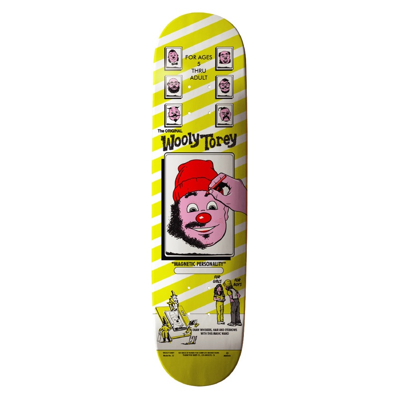 Torey Pudwill Wooly Deck 7.75