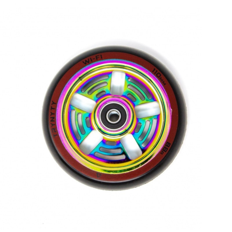Trynyty Wi-Fi Scooter Wheel 110mm – Oil Slick (Pair)