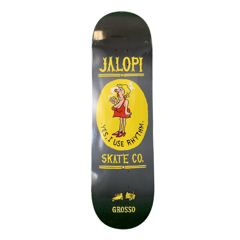 Anti Hero Jalopi Jeff Grosso Yes, I Use Rhythm 8.8″ Classic Skateboard Deck